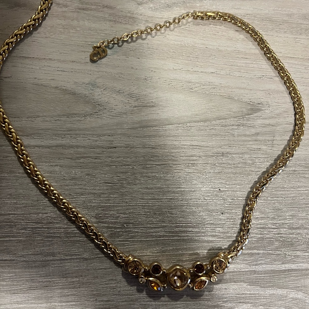 Dior vintage necklace